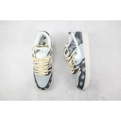 Nike Dunk Low Retro "Black/Blue" фото № 6