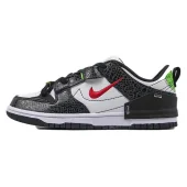 Nike Dunk Low Disrupt 2 Just Do It "Black Snakeskin White/University Red/Black"