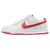 Nike Dunk Low "Vast Grey/Varsity Red"