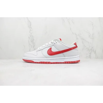 Nike Dunk Low "Vast Grey/Varsity Red" фото № 2