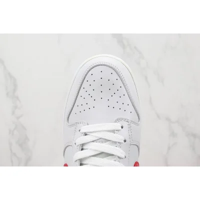 Nike Dunk Low "Vast Grey/Varsity Red" фото № 4