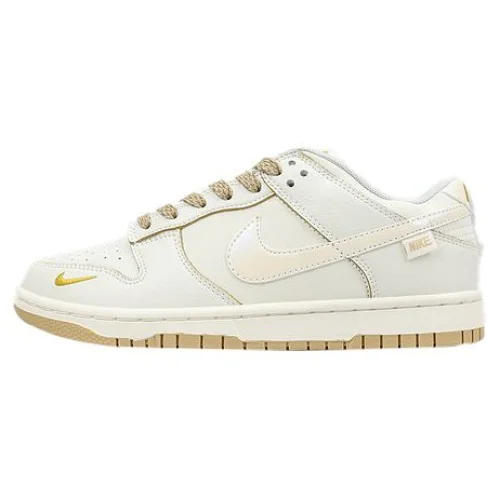 Nike Dunk Low "Off White/Mini Swoosh/Beige"