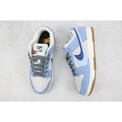 Nike Dunk Low "Coconut Milk/Blue Double Swoosh" фото № 6