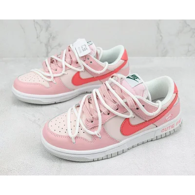 Nike Dunk Low "Red/Pale Coral" фото № 5