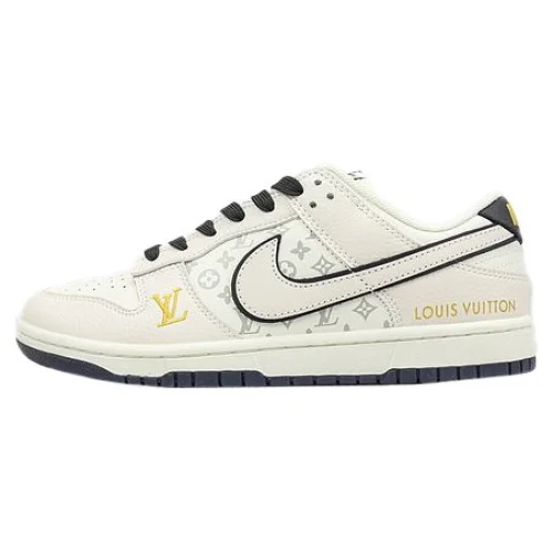 Louis Vuitton x Nike Dunk Low "Gold/Black/Off White"