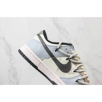 Nike Dunk Low Custom "Metal Wire" фото № 3