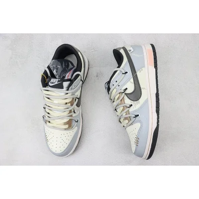 Nike Dunk Low Custom "Metal Wire" фото № 6