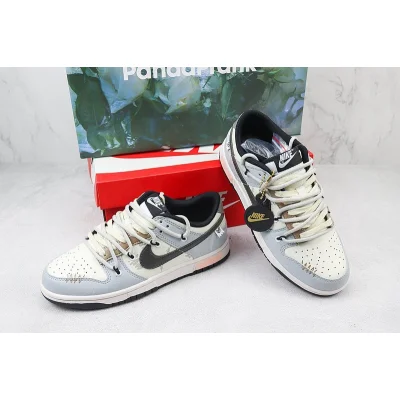 Nike Dunk Low Custom "Metal Wire" фото № 7