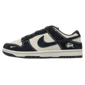 Stussy x Nike Dunk Low "Black/Craftpaper Beige"