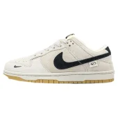 Nike Dunk Low "Light Bone/Black/Beige/Mini Swoosh"