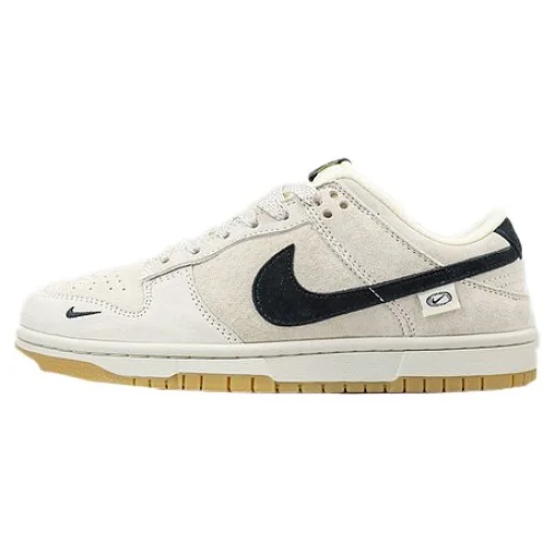 Nike Dunk Low "Light Bone/Black/Beige/Mini Swoosh"
