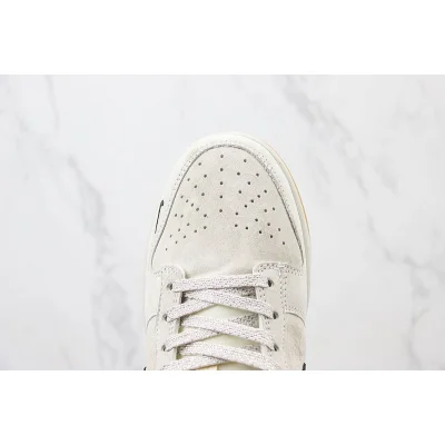 Nike Dunk Low "Light Bone/Black/Beige/Mini Swoosh" фото № 4