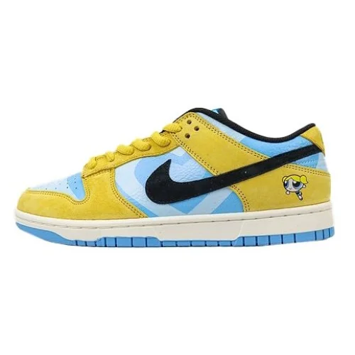 The Powerpuff Girls x Nike Dunk Low "Yellow Bubbles"
