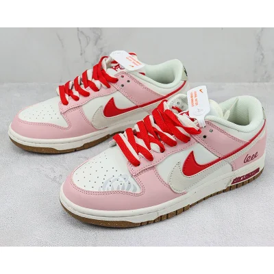 Nike SB Dunk Low 85 "Pink/White/Red" фото № 5