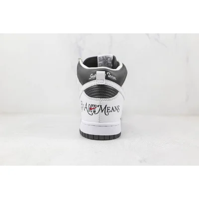 Supreme x Nike SB Dunk High "By Any Means/Black" фото № 9