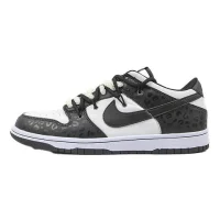 Nike Dunk Low "Black/White/Beige"