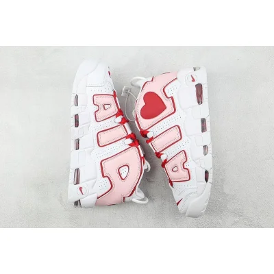 Nike Air More Uptempo 96 QS "White/Pink/Red Love" фото № 5