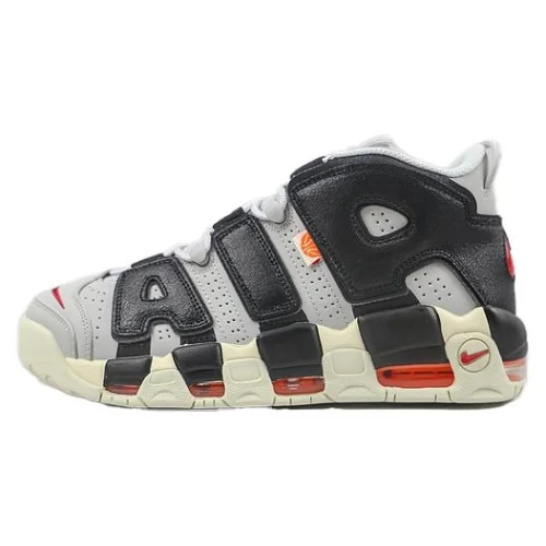 Nike Air More Uptempo "Photon Dust Total/Orange/Black/University Red"