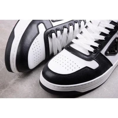 Prada Downtown Leather "White/Black" фото № 7