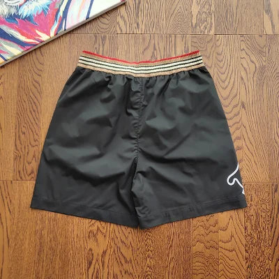 Шорты Burberry Cotton With Stripes "Black" фото № 3