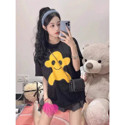 Футболка Burberry Smile "Black" фото № 7 Футболка Burberry Smile "Black" фото № 7