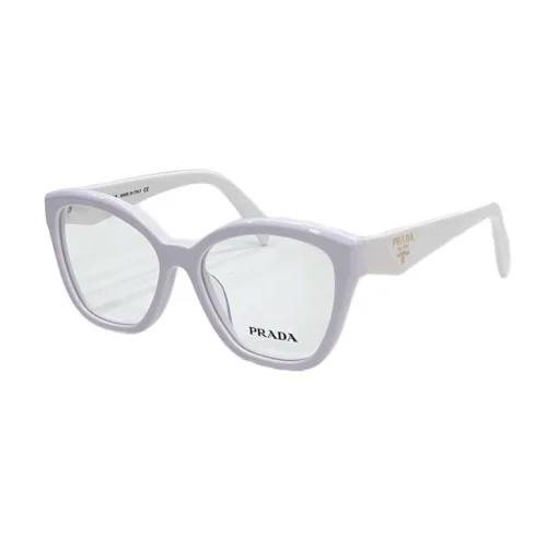 Оправа для очков Prada Rounded Square Form And Logo On Temples "White"