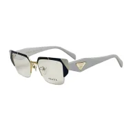 Оправа для очков Prada Frame With Colorful Edge Details "White"