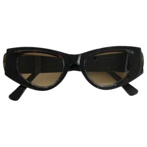 Солнцезащитные очки Balenciaga Wide Frame And Temples "Brown"