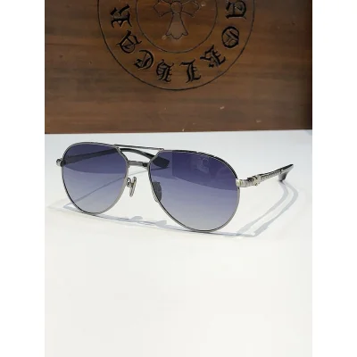 Солнцезащитные очки Chrome Hearts Temples With Crosses And Squares "Violet" фото № 2 Солнцезащитные очки Chrome Hearts Temples With Crosses And Squares "Violet" фото № 2