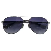 Солнцезащитные очки Chrome Hearts Temples With Crosses And Squares "Violet"