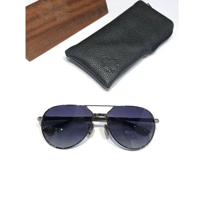 Солнцезащитные очки Chrome Hearts Temples With Crosses And Squares "Violet" фото № 5 Солнцезащитные очки Chrome Hearts Temples With Crosses And Squares "Violet" фото № 5