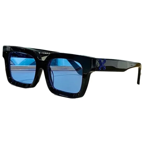 Солнцезащитные очки Chrome Hearts Wide Frame With Big Logo "Blue"