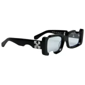 Солнцезащитные очки Off White Frame Without Piece "Black/Blue"