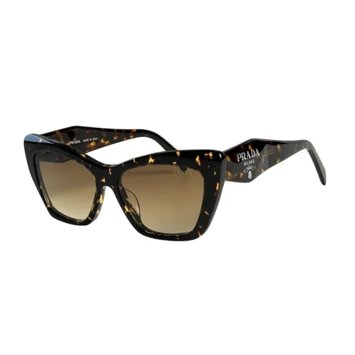 Солнцезащитные очки Prada Cat Eye Shaped With Logo "Brown"