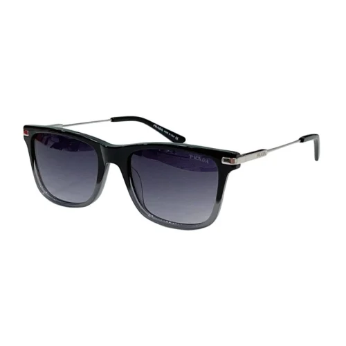 Солнцезащитные очки Prada Square Frame With Thin Temples "Black/Gray"
