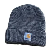 Шапка Carhartt Logo Patch "Gray"