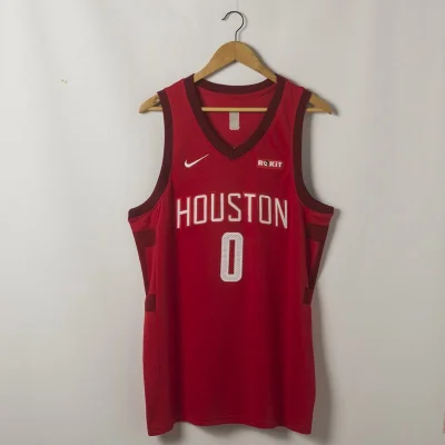 Баскетбольная Джерси Nike X NBA Houston Rockets №0 Russell Westbrook "Red" фото № 6