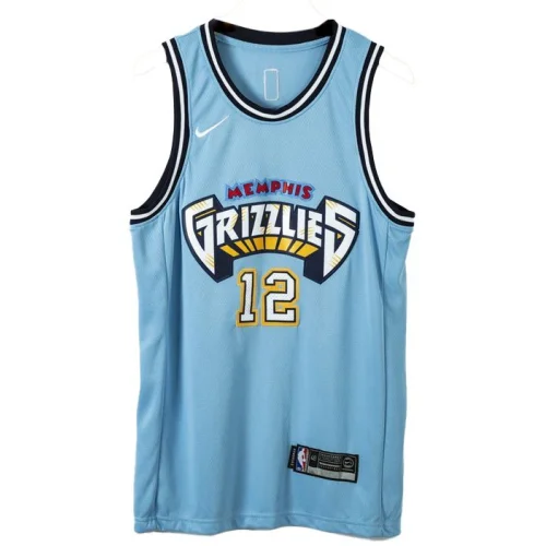 Баскетбольная Джерси Nike Memphis Grizzlies 20-21 №12 Ja Morant "Blue"