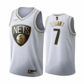 Баскетбольная Джерси Nike Brooklyn Nets 19-20 №7 Kevin Durant "White/Black"