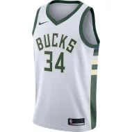 Баскетбольная Джерси Nike Milwaukee Bucks 17-18 №34 Giannis Antetokounmpo "White"