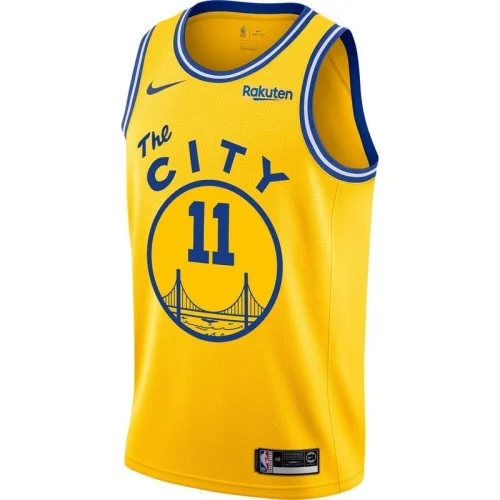 Баскетбольная Джерси Nike X NBA Golden State Warriors 19-20 №11 Klay Thompson "Yellow"