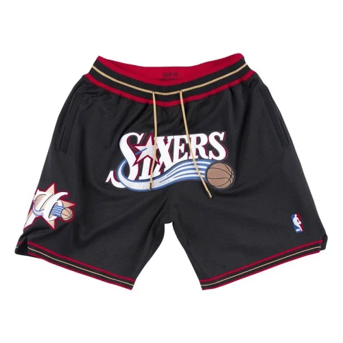 Баскетбольные Шорты Just Don Philadelphia 76ers "Black"