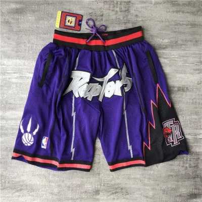 Баскетбольные Шорты Just Don Toronto Raptors "Violet" фото № 9