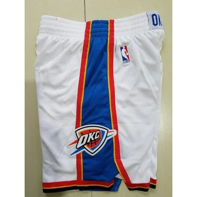 Баскетбольные Шорты Nike Oklahoma City Thunder 17-18 "White" фото № 2
