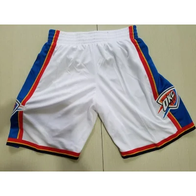 Баскетбольные Шорты Nike Oklahoma City Thunder 17-18 "White" фото № 3
