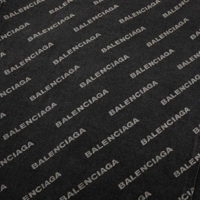 Джинсовая Куртка Balenciaga With The Inscription Of The Brand "Black" фото № 2 Джинсовая Куртка Balenciaga With The Inscription Of The Brand "Black" фото № 2