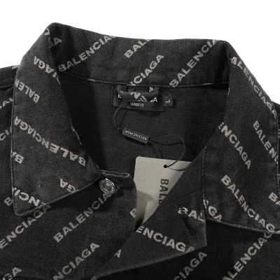 Джинсовая Куртка Balenciaga With The Inscription Of The Brand "Black" фото № 5 Джинсовая Куртка Balenciaga With The Inscription Of The Brand "Black" фото № 5