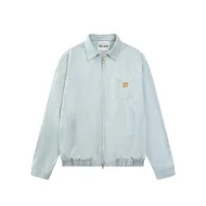 Джинсовая куртка Miu Miu Rear Corrugation "Blue"