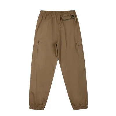 Джоггеры Carhartt Elastic Waistband And Patch Pockets "Brown" фото № 2