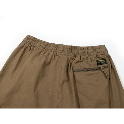 Джоггеры Carhartt Elastic Waistband And Patch Pockets "Brown" фото № 4